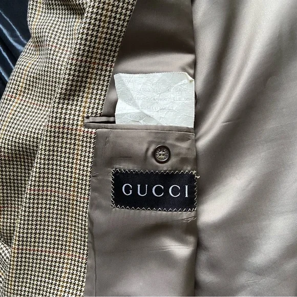 Gucci | Suits & Blazers | Vintage 9s70s80s Gucci Houndstooth Mens 